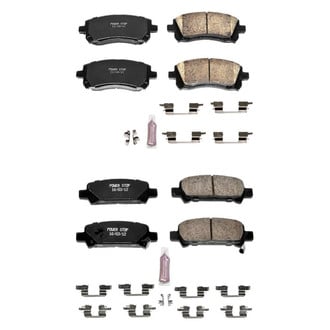PowerStop® - Z23 Evolution Sport Performance Carbon-Fiber Ceramic Front and Rear Brake Pad Set