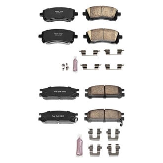 PowerStop® - Z23 Evolution Sport Performance Carbon-Fiber Ceramic Front and Rear Brake Pad Set