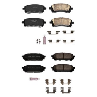 PowerStop® - Z23 Evolution Sport Performance Carbon-Fiber Ceramic Front and Rear Brake Pad Set