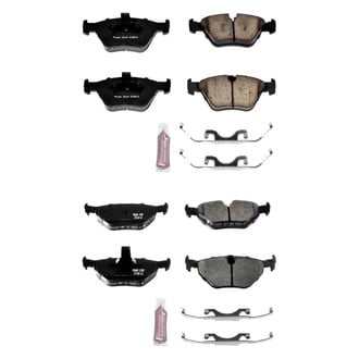 PowerStop® - Z23 Evolution Sport Performance Carbon-Fiber Ceramic Front and Rear Brake Pad Set
