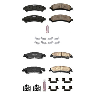 PowerStop® - Z23 Evolution Sport Performance Carbon-Fiber Ceramic Disc Brake Pads