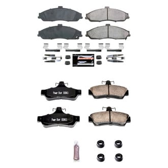 PowerStop® - Z23 Evolution Sport Performance Carbon-Fiber Ceramic Front and Rear Brake Pad Set
