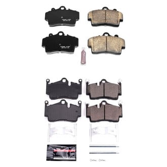 PowerStop® - Z23 Evolution Sport Performance Carbon-Fiber Ceramic Front and Rear Brake Pad Set