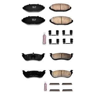 PowerStop® - Z23 Evolution Sport Performance Carbon-Fiber Ceramic Front and Rear Brake Pad Set
