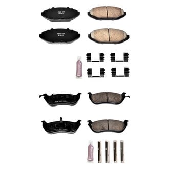 PowerStop® - Z23 Evolution Sport Performance Carbon-Fiber Ceramic Front and Rear Brake Pad Set