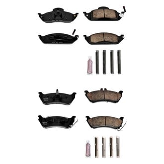 PowerStop® - Z23 Evolution Sport Performance Carbon-Fiber Ceramic Front and Rear Brake Pad Set