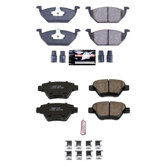 PowerStop® - Z23 Evolution Sport Performance Carbon-Fiber Ceramic Front and Rear Brake Pad Set