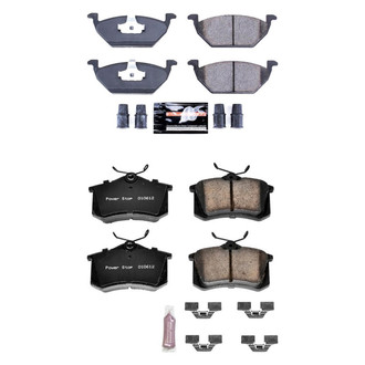 PowerStop® - Z23 Evolution Sport Performance Carbon-Fiber Ceramic Front and Rear Brake Pad Set