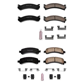 PowerStop® - Z23 Evolution Sport Performance Carbon-Fiber Ceramic Front and Rear Brake Pad Set