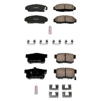 PowerStop® - Z23 Evolution Sport Performance Carbon-Fiber Ceramic Front and Rear Brake Pad Set