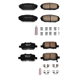 PowerStop® - Z23 Evolution Sport Performance Carbon-Fiber Ceramic Front and Rear Brake Pad Set