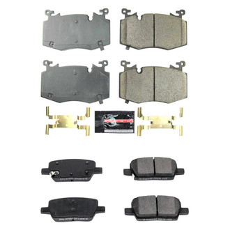 PowerStop® - Z23 Evolution Sport Performance Carbon-Fiber Ceramic Front and Rear Brake Pad Set