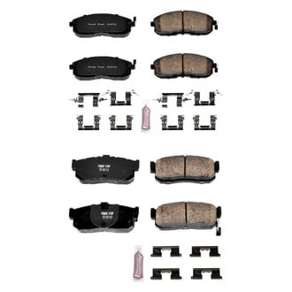 PowerStop® - Z23 Evolution Sport Performance Carbon-Fiber Ceramic Front and Rear Brake Pad Set