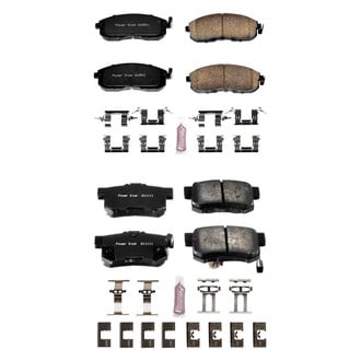 PowerStop® - Z23 Evolution Sport Performance Carbon-Fiber Ceramic Front and Rear Brake Pad Set