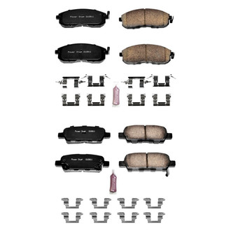 PowerStop® - Z23 Evolution Sport Performance Carbon-Fiber Ceramic Front and Rear Brake Pad Set