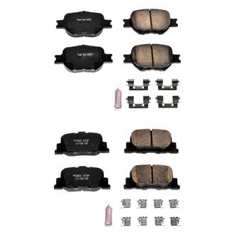 PowerStop® - Z23 Evolution Sport Performance Carbon-Fiber Ceramic Front and Rear Brake Pad Set