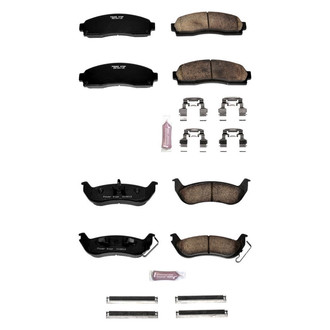 PowerStop® - Z23 Evolution Sport Performance Carbon-Fiber Ceramic Front and Rear Brake Pad Set