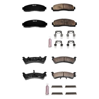 PowerStop® - Z23 Evolution Sport Performance Carbon-Fiber Ceramic Front and Rear Brake Pad Set