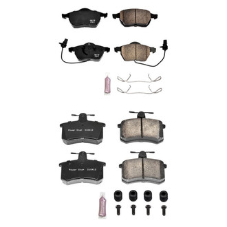 PowerStop® - Z23 Evolution Sport Performance Carbon-Fiber Ceramic Front and Rear Brake Pad Set