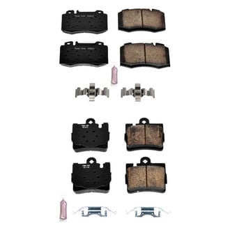 PowerStop® - Z23 Evolution Sport Performance Carbon-Fiber Ceramic Front and Rear Brake Pad Set