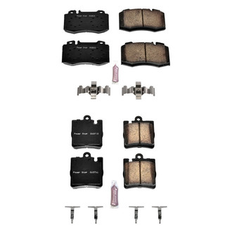 PowerStop® - Z23 Evolution Sport Performance Carbon-Fiber Ceramic Front and Rear Brake Pad Set