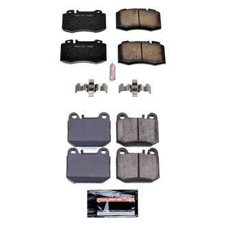 PowerStop® - Z23 Evolution Sport Performance Carbon-Fiber Ceramic Front and Rear Brake Pad Set