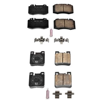 PowerStop® - Z23 Evolution Sport Performance Carbon-Fiber Ceramic Front and Rear Brake Pad Set