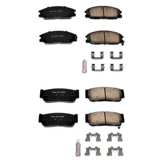 PowerStop® - Z23 Evolution Sport Performance Carbon-Fiber Ceramic Front and Rear Brake Pad Set
