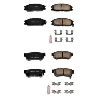 PowerStop® - Z23 Evolution Sport Performance Carbon-Fiber Ceramic Front and Rear Brake Pad Set