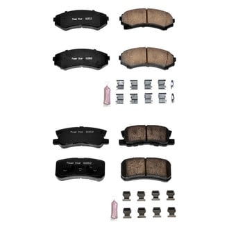 PowerStop® - Z23 Evolution Sport Performance Carbon-Fiber Ceramic Front and Rear Brake Pad Set
