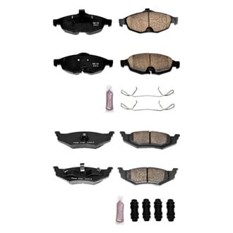 PowerStop® - Z23 Evolution Sport Performance Carbon-Fiber Ceramic Front and Rear Brake Pad Set