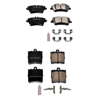 PowerStop® - Z23 Evolution Sport Performance Carbon-Fiber Ceramic Front and Rear Brake Pad Set