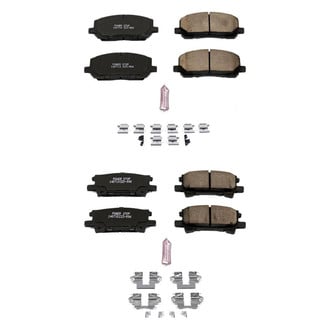 PowerStop® - Z23 Evolution Sport Performance Carbon-Fiber Ceramic Front and Rear Brake Pad Set