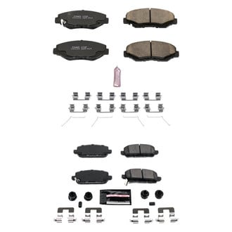 PowerStop® - Z23 Evolution Sport Performance Carbon-Fiber Ceramic Front and Rear Brake Pad Set