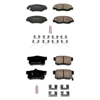 PowerStop® - Z23 Evolution Sport Performance Carbon-Fiber Ceramic Front and Rear Brake Pad Set