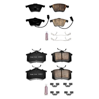 PowerStop® - Z23 Evolution Sport Performance Carbon-Fiber Ceramic Front and Rear Brake Pad Set