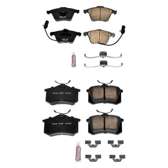 PowerStop® - Z23 Evolution Sport Performance Carbon-Fiber Ceramic Front and Rear Brake Pad Set