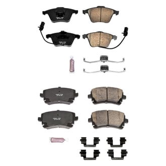 PowerStop® - Z23 Evolution Sport Performance Carbon-Fiber Ceramic Front and Rear Brake Pad Set