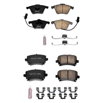PowerStop® - Z23 Evolution Sport Performance Carbon-Fiber Ceramic Front and Rear Brake Pad Set
