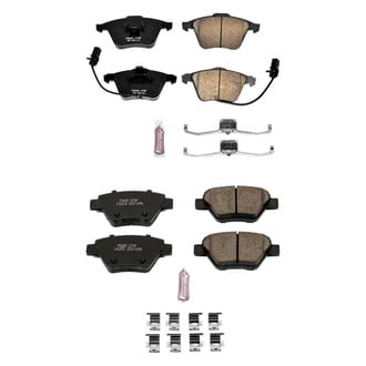 PowerStop® - Z23 Evolution Sport Performance Carbon-Fiber Ceramic Front and Rear Brake Pad Set