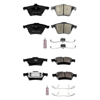 PowerStop® - Z23 Evolution Sport Performance Carbon-Fiber Ceramic Front and Rear Brake Pad Set