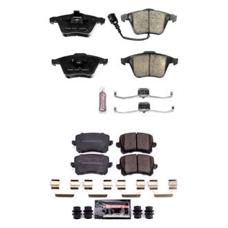 PowerStop® - Z23 Evolution Sport Performance Carbon-Fiber Ceramic Front and Rear Brake Pad Set