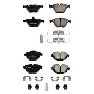 PowerStop® - Z23 Evolution Sport Performance Carbon-Fiber Ceramic Front and Rear Brake Pad Set