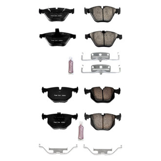 PowerStop® - Z23 Evolution Sport Performance Carbon-Fiber Ceramic Front and Rear Brake Pad Set