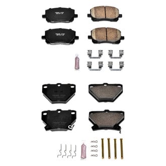 PowerStop® - Z23 Evolution Sport Performance Carbon-Fiber Ceramic Front and Rear Brake Pad Set