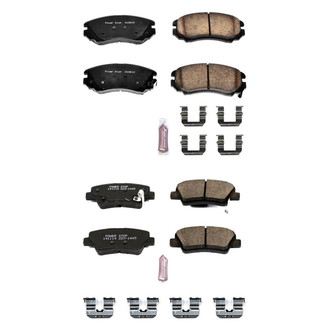 PowerStop® - Z23 Evolution Sport Performance Carbon-Fiber Ceramic Front and Rear Brake Pad Set