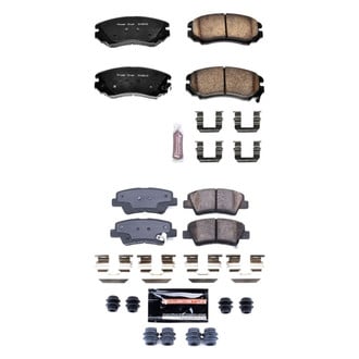 PowerStop® - Z23 Evolution Sport Performance Carbon-Fiber Ceramic Front and Rear Brake Pad Set