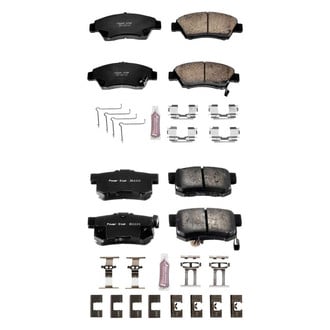 PowerStop® - Z23 Evolution Sport Performance Carbon-Fiber Ceramic Front and Rear Brake Pad Set