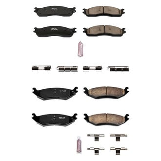 PowerStop® - Z23 Evolution Sport Performance Carbon-Fiber Ceramic Front and Rear Brake Pad Set