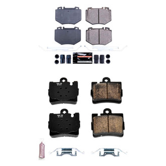 PowerStop® - Z23 Evolution Sport Performance Carbon-Fiber Ceramic Front and Rear Brake Pad Set